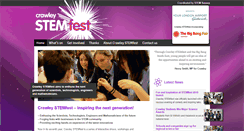 Desktop Screenshot of crawleystemfest.co.uk